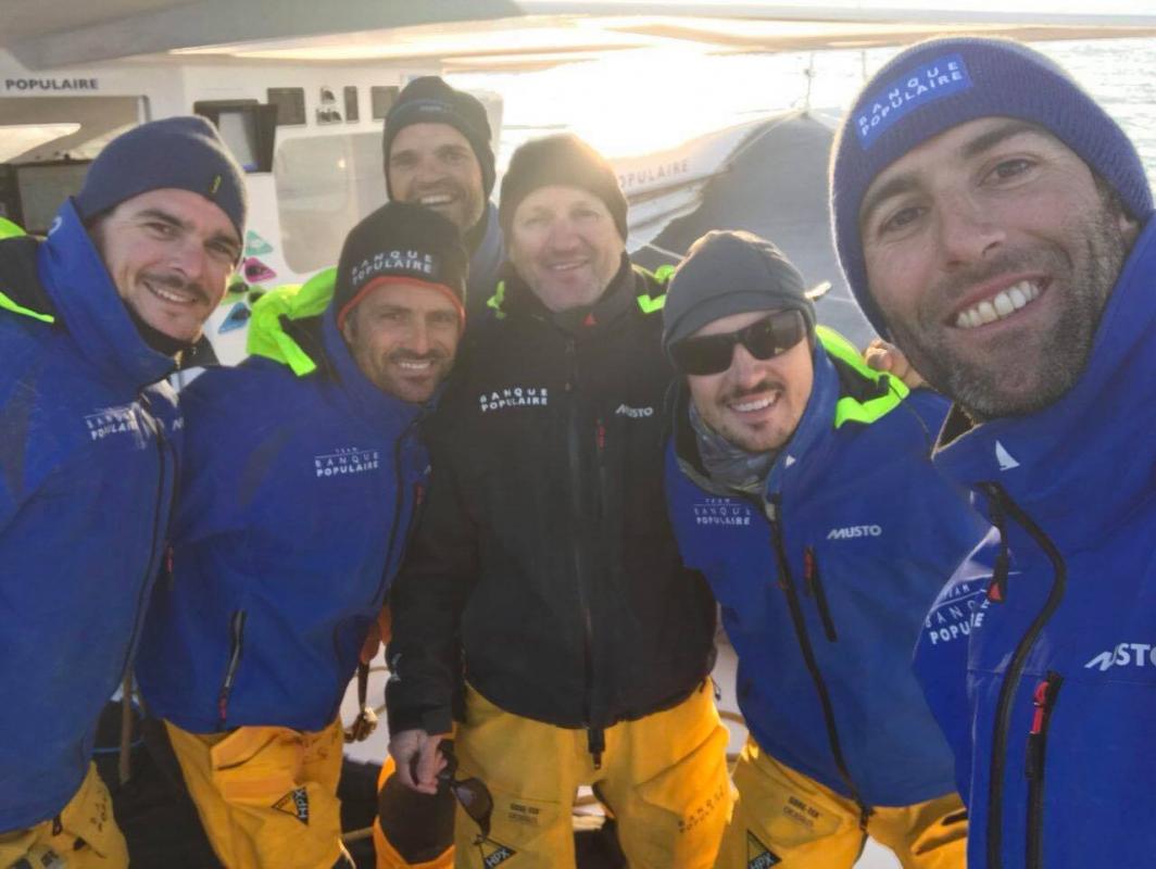Equipage de la transatlantique retour