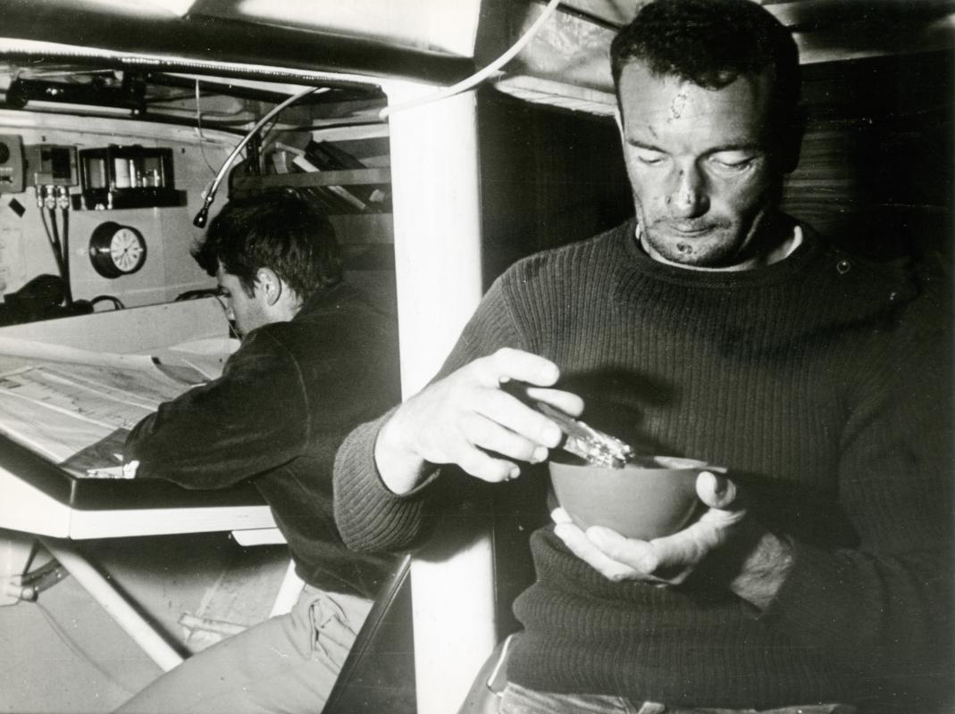 Gérard Petipas et Eric Tabarly