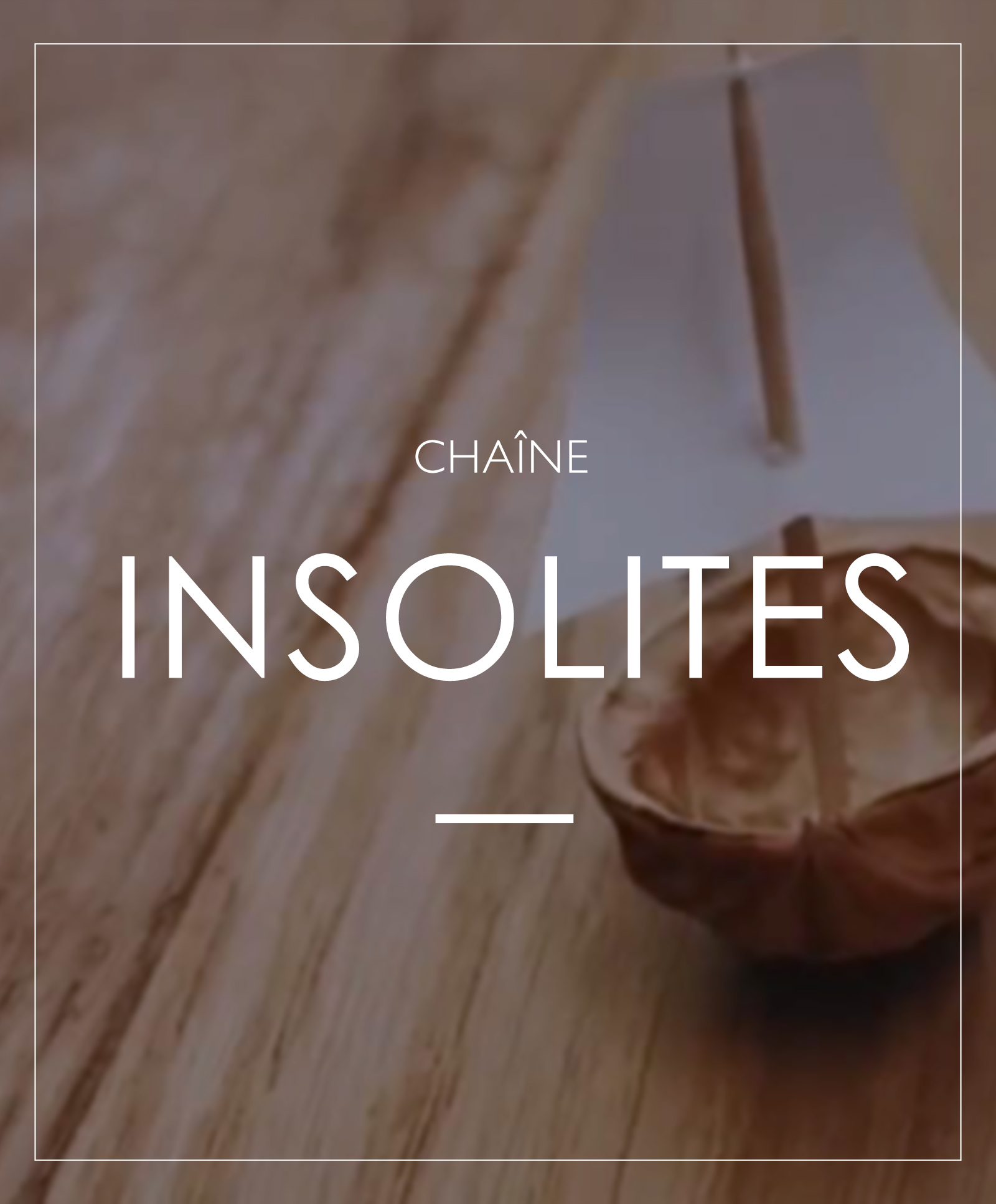 chaine INSOLITES