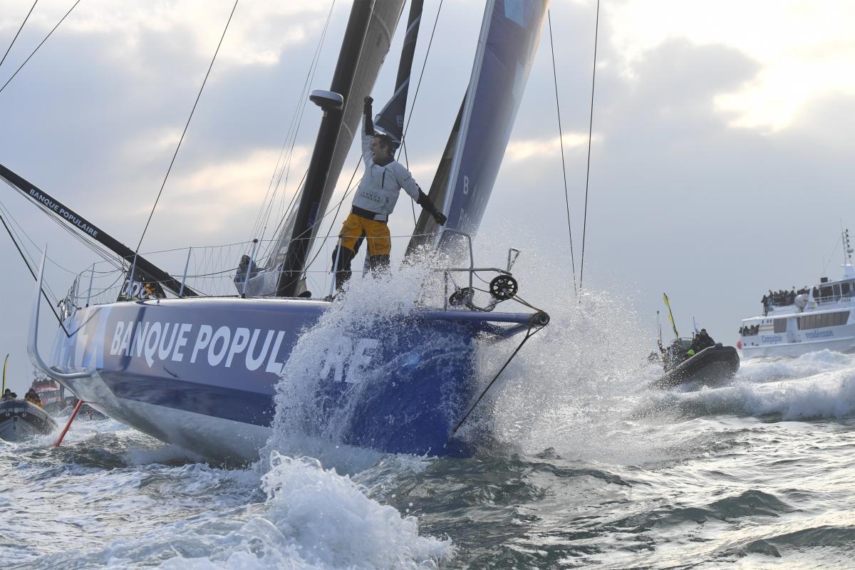 Arrivée Vendée Globe