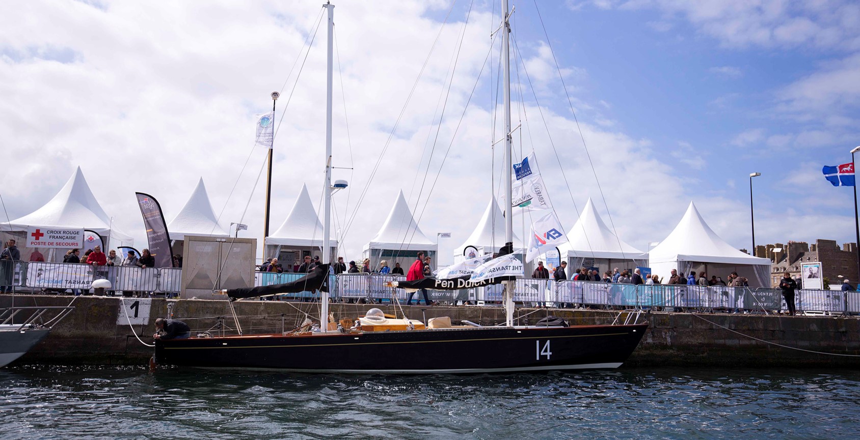 Pen Duick II au départ de The Transat 2016