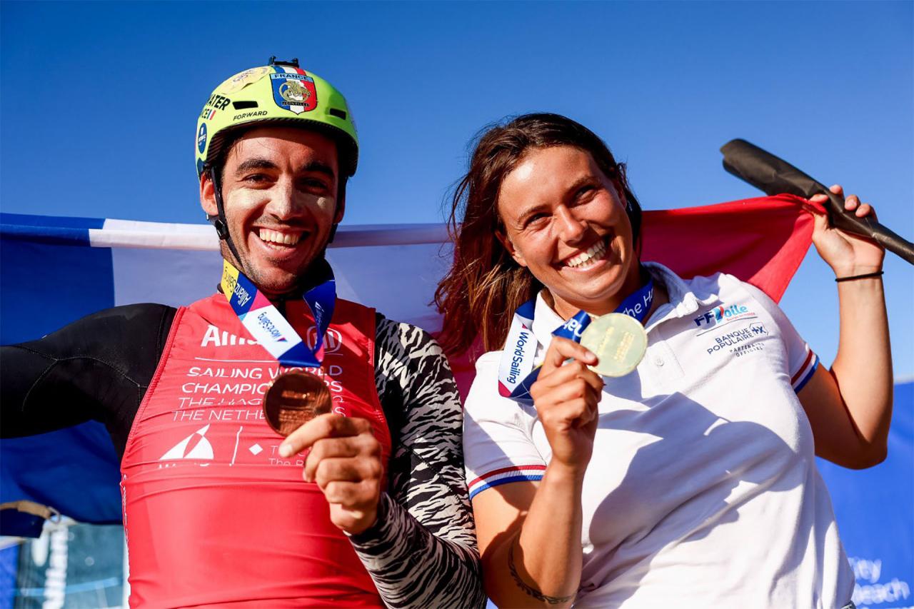 Lauriane Nolot et Axel Mazella