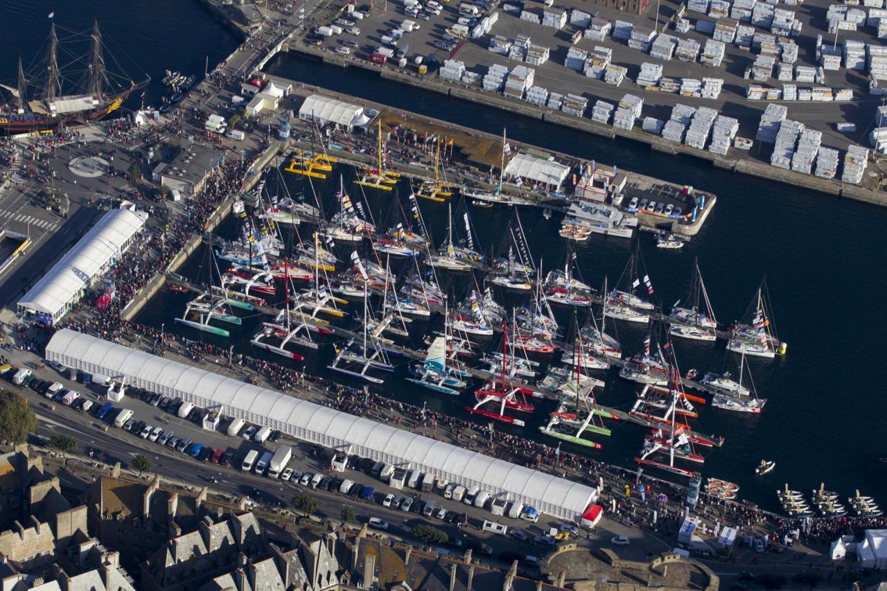 Saint-Malo : le village de la Route du Rhum-Destination Guadeloupe ouvre ses portes