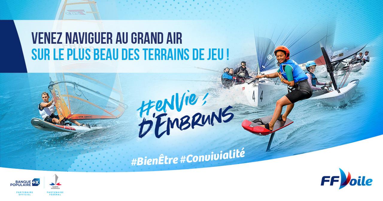 La voile, le sport de plein air de la rentrée