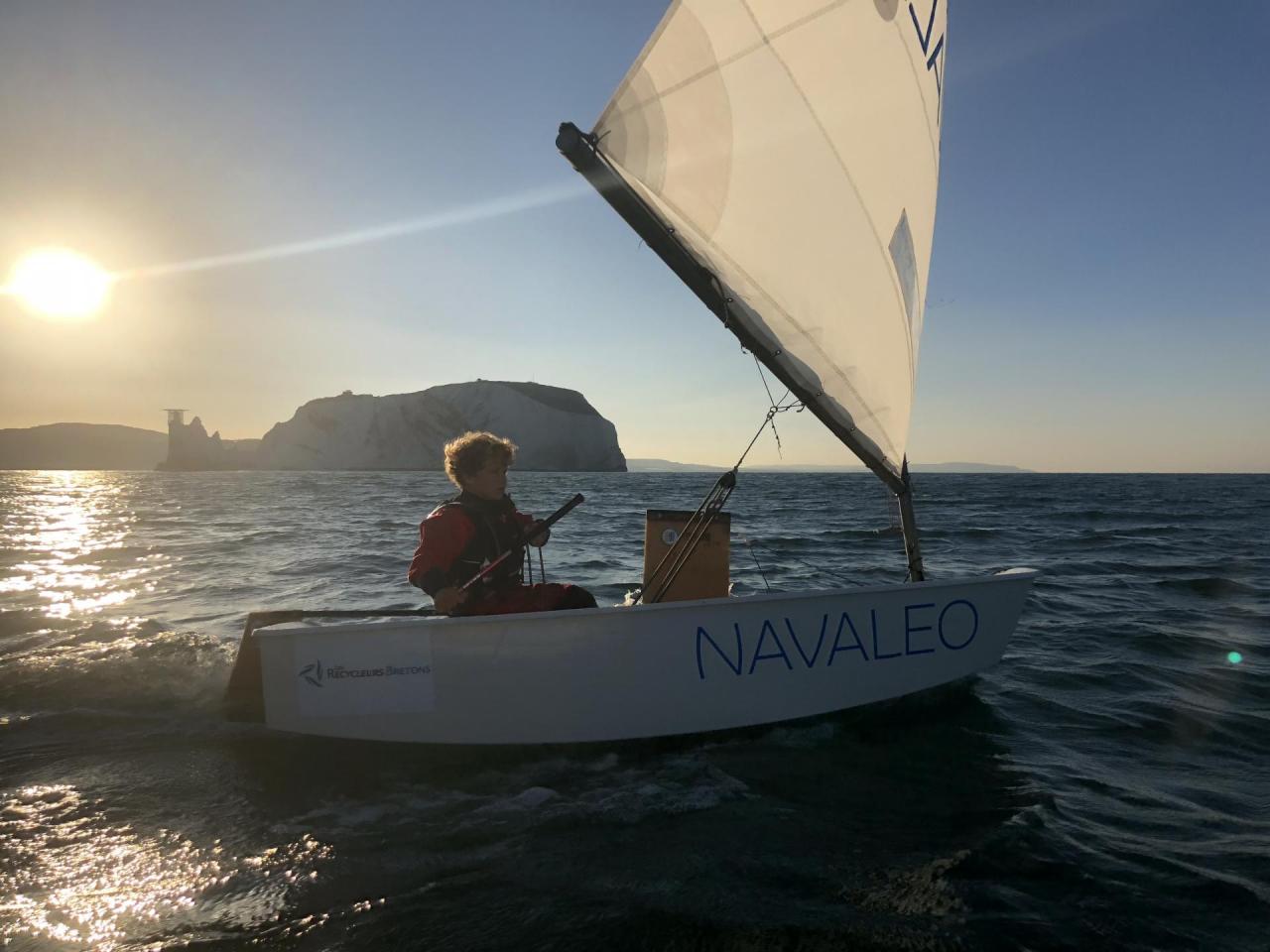 La Manche en Optimist à 12 ans !