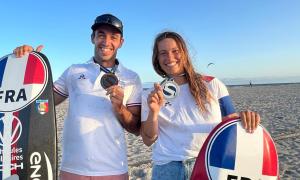 Lauriane Nolot et Axel Mazella