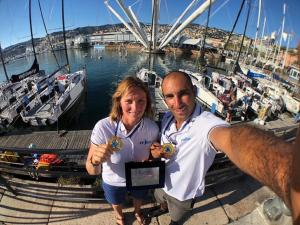 Benjamin Schwartz et Marie Riou champions d’Europe Offshore en Double Mixte