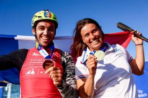 Lauriane Nolot et Axel Mazella