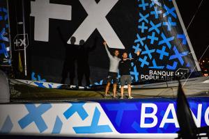 Armel et Kevin, 3e de la Transat Jacques Vabre