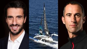 Tony Estanguet et Armel Le Cléac'h