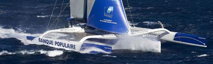 Maxi Trimaran Banque Populaire VII