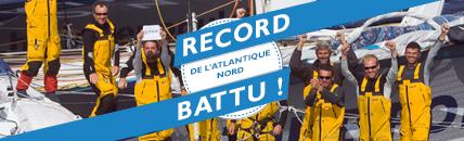 Record de l'Atlantique Nord 2009