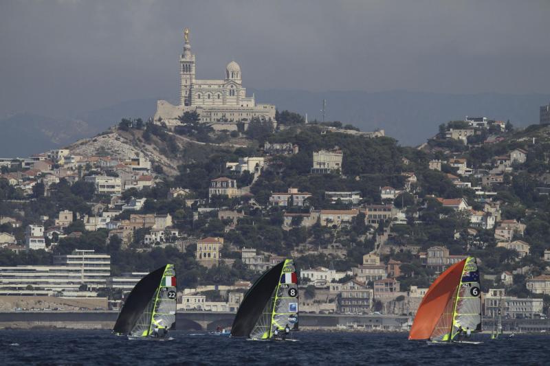 Mondial 2013 49ER et49ERFX à Marseille