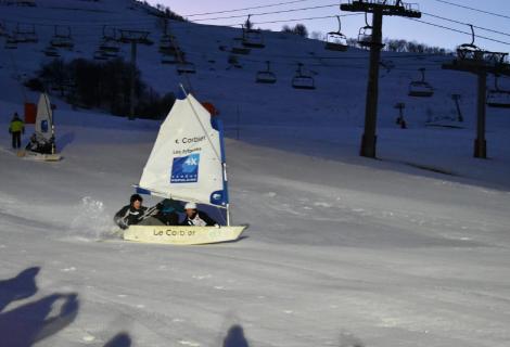 Sybelles Optimist : Quand la mer s’invite à la montagne