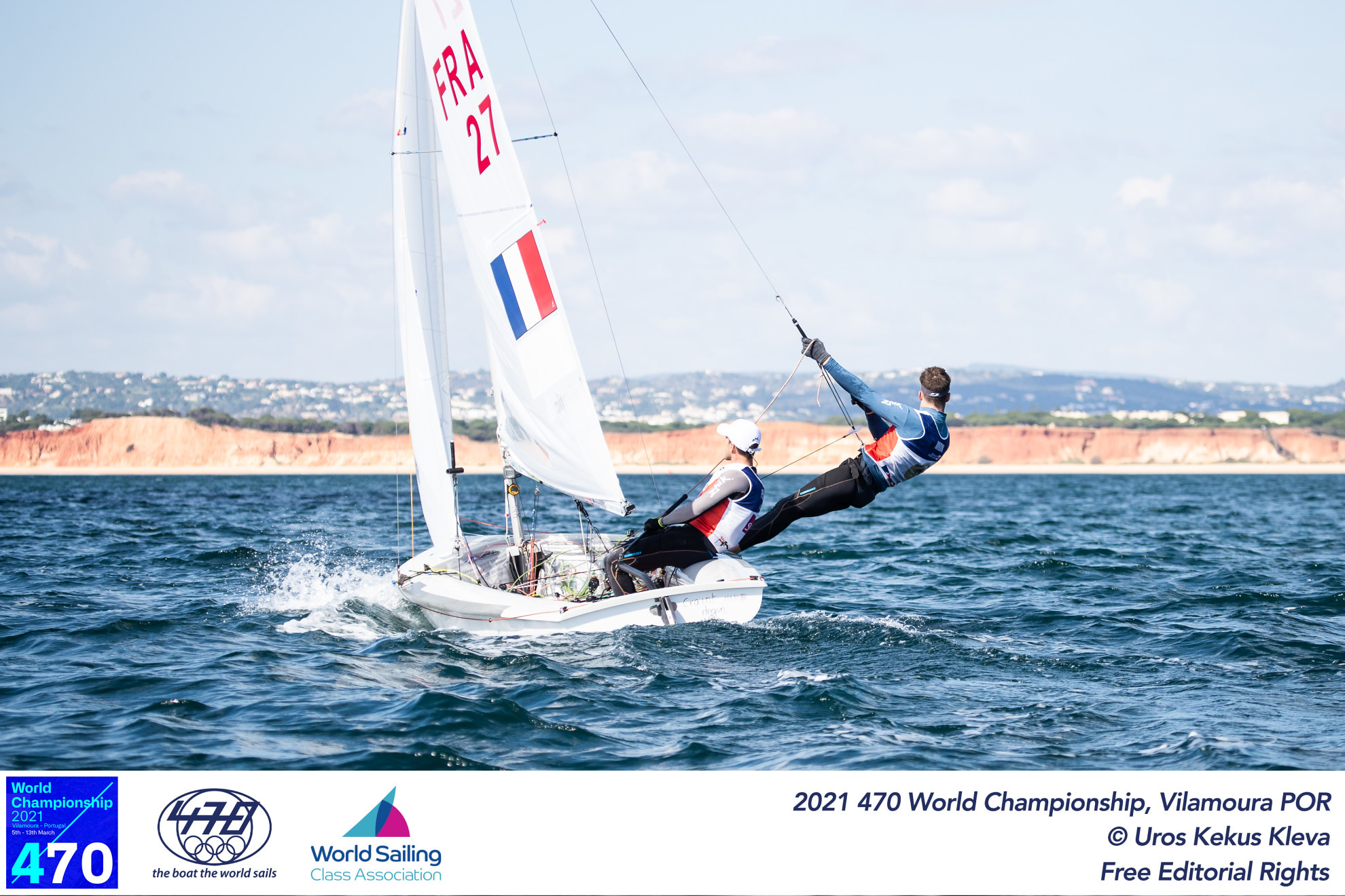 Kevin et Jérémie Mion 470 Voile Banque Populaire