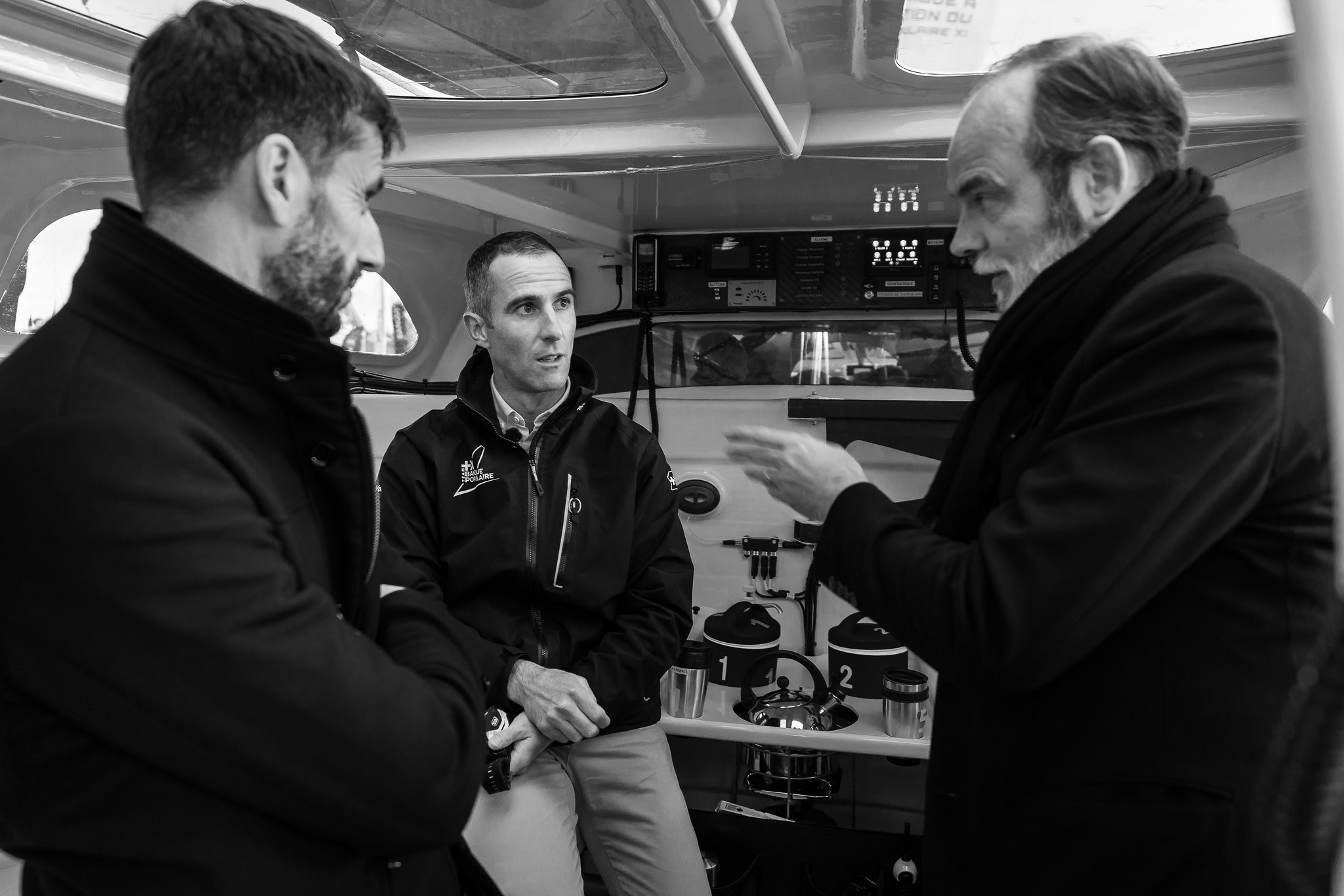 Baptême Maxi Banque Populaire XI Voile Banque Populaire