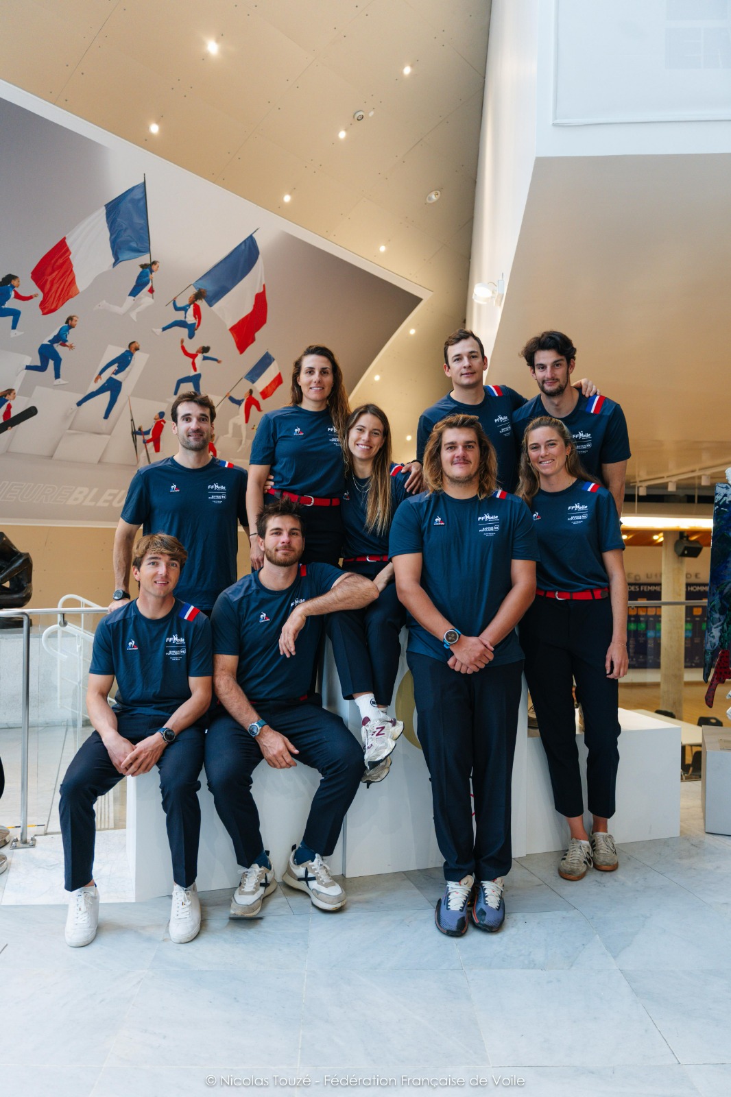 Photo equipe de france voile 2025