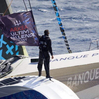 Maxi Banque Populaire XI - skipper : Armel Le Cleac’h
Arkea Ultim Challenge
Lorient le 29 juin 2023
