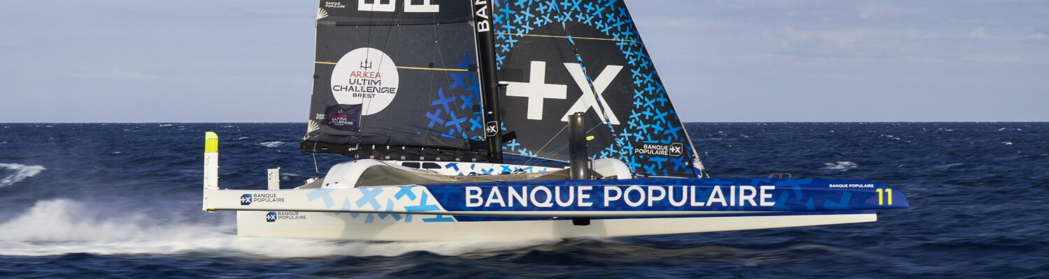 Maxi Banque Populaire XI - skipper : Armel Le Cleac’h
Arkea Ultim Challenge
Lorient le 29 juin 2023