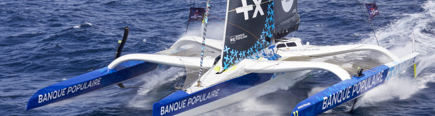 Maxi Banque Populaire XI - skipper : Armel Le Cleac’h
Arkea Ultim Challenge
Lorient le 29 juin 2023