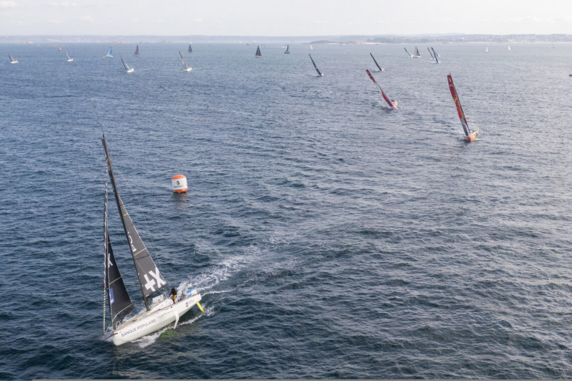 LA SOLITAIRE DU FIGARO PAPREC 2023 - ARRIVÉE ÉTAPE 1