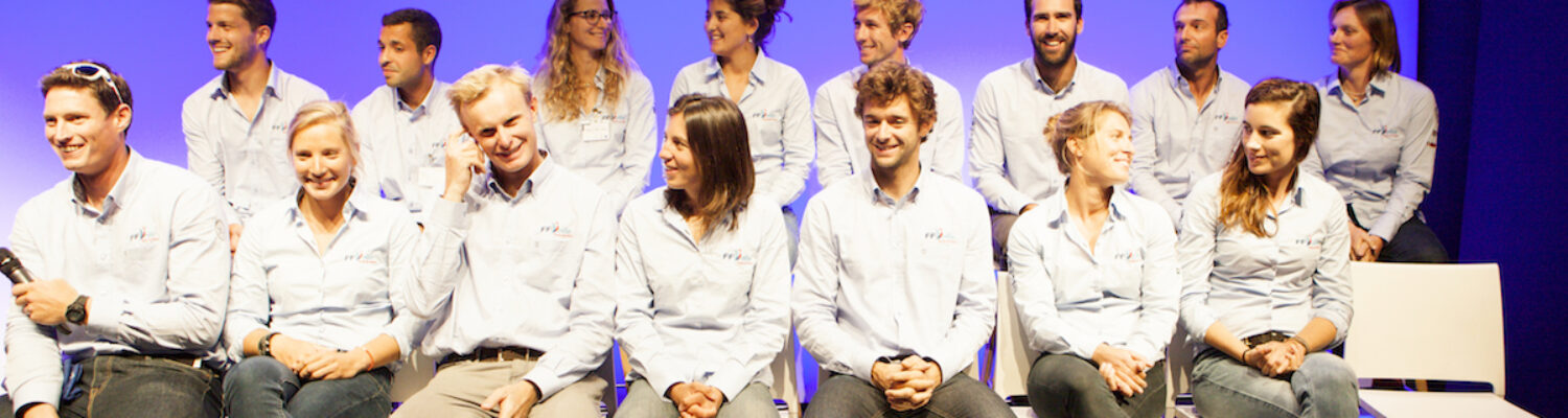 Journée "Olympique" au siège de BPCE avec l'Equipe de France de Voile, Armel Le Cleac'h et les journalistes. Échange, détente, partage étaient les mots d'ordre de cette journée !