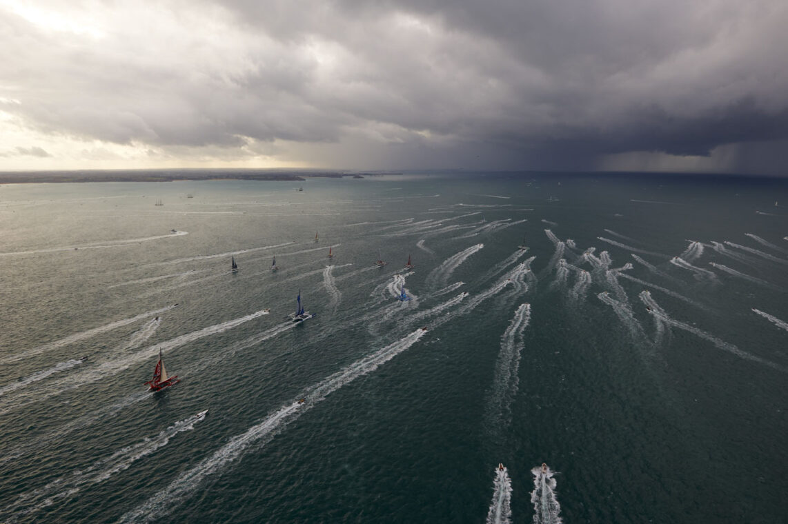 021114- Saint-Malo, départ de la 10éme Route Du Rhum Destination Guadeloupe