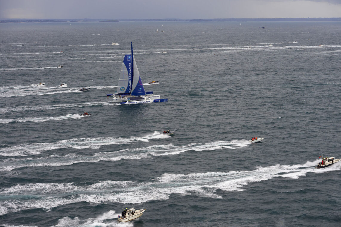 021114- Saint-Malo, départ de la 10éme Route Du Rhum Destination Guadeloupe