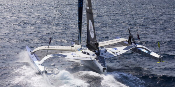 Maxi Banque Populaire XI - skipper : Armel Le Cleac’h
Arkea Ultim Challenge
Lorient le 29 juin 2023