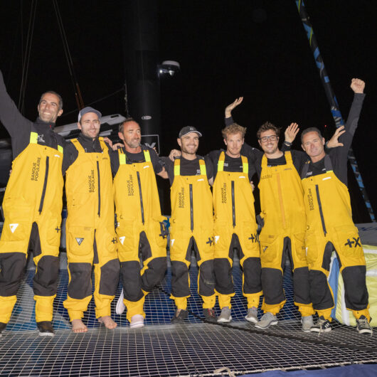 Finistere Atlantique 2024 - Victoire du Maxi Banque Populaire XI - Armel Le Cleac'h - Antibes le 02/10/2024