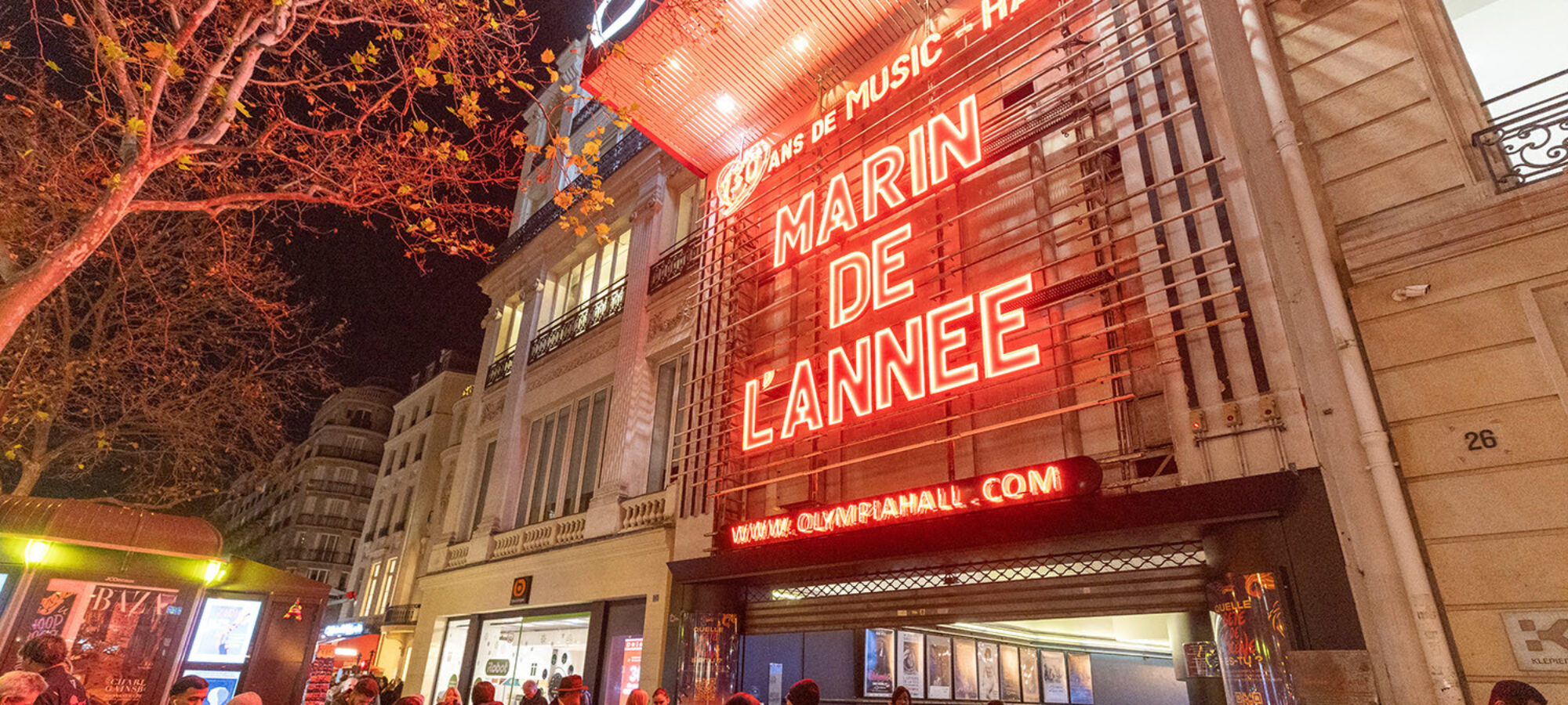 Election du Marin de l’Année de la Fédération Française de Voile, Paris, l’Olympia, le 8 décembre 2023, Photo : Jean-Marie Liot / Ffvoile