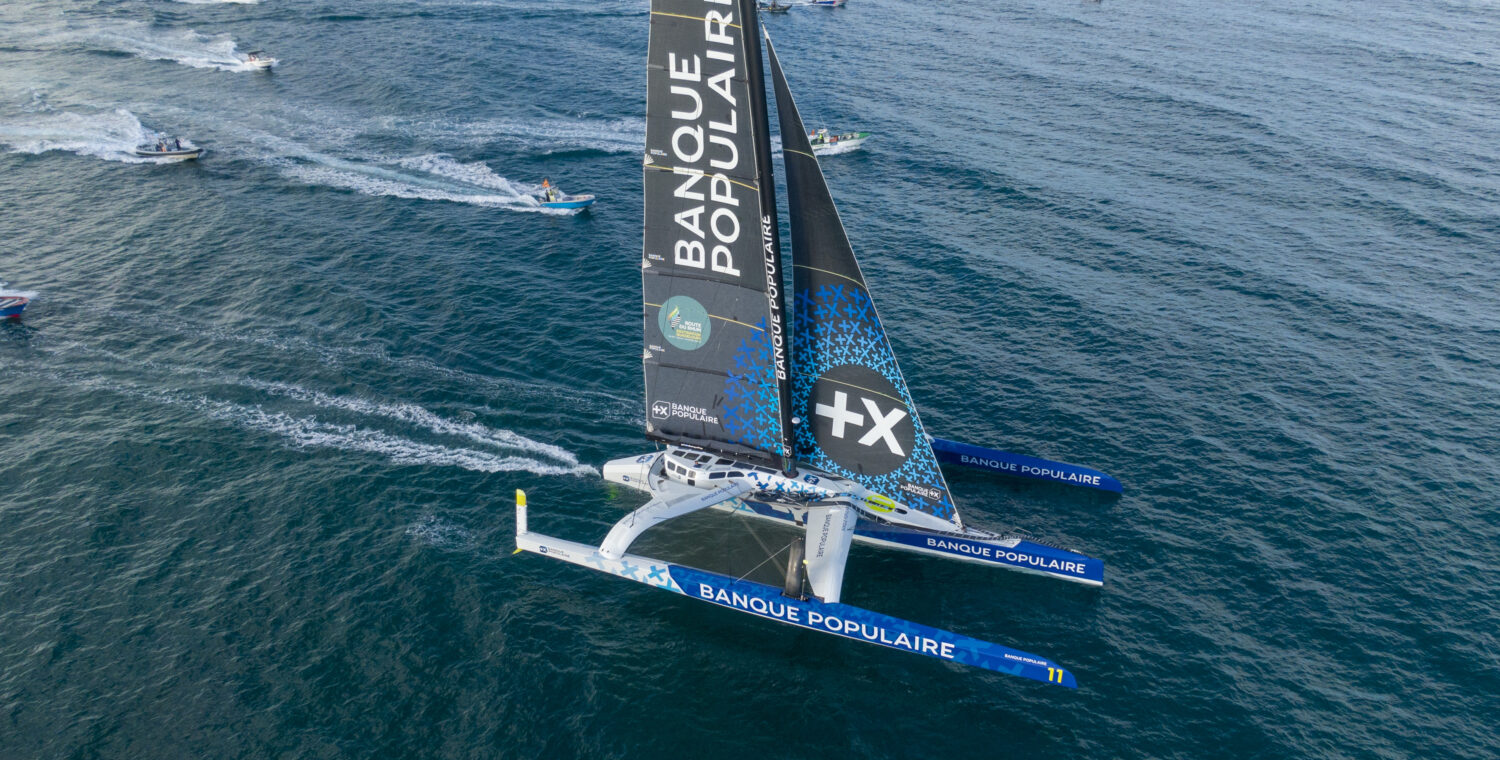 Armel Le Cléac'h, skipper de l'IUltim 32/23 Banque Populaire, 7eme de la Route du Rhum - Destination Guadeloupe 2022 - Pointe à Pitre le 20/11/2022