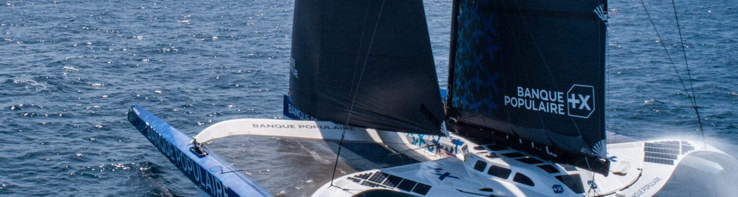 MAXI BANQUE POPULAIRE XI
Skipper : Armel LE CLEAC'H
Co-skipper : Sebastien JOSSE
Banque d'images drone
Transat Jacques Vabre 2023
Double
Photographe : Jérémie LECAUDEY
©BPCE/Jeremie LECAUDEY