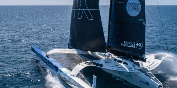 MAXI BANQUE POPULAIRE XI
Skipper : Armel LE CLEAC'H
Co-skipper : Sebastien JOSSE
Banque d'images drone
Transat Jacques Vabre 2023
Double
Photographe : Jérémie LECAUDEY
©BPCE/Jeremie LECAUDEY